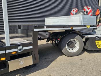 Broshuis 3ABSD / EXTENADABLE / HIAB 95 tm + JIB / ELECTRIC CRANE / KRAN